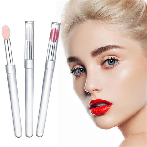 disposable retractable lip brushes.